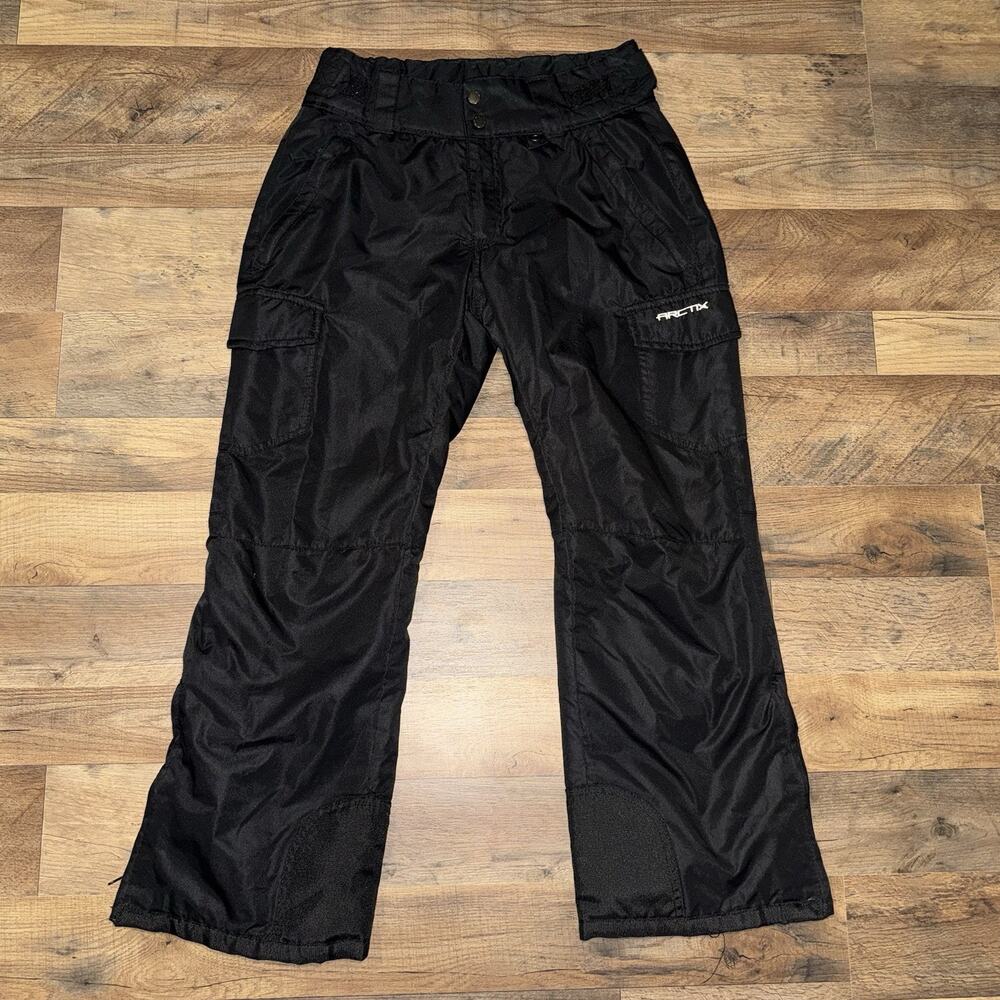 Arctix Snow Pants Womens Medium Black Lined Insulated Ski Outerwear Snowboarding